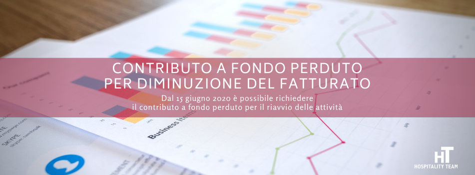 Contributo A Fondo Perduto Per Diminuzione Del Fatturato - Hospitality Team